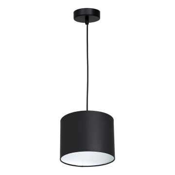Riippuvalaisin ARDEN 1xE27/60W/230V halk. 18 cm musta/valkoinen