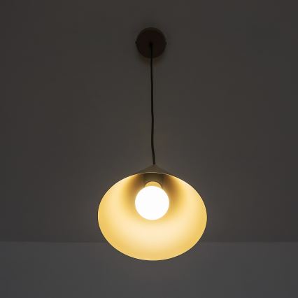 Riippuvalaisin ETNA II, johdolla, 1xE27/15W/230V, Ø 18,5 cm, beige