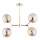 Riippuvalaisin FOTON  4xE14/40W/230V kulta/beige