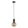 Riippuvalaisin JANTAR BLACK 1xE27/60W/230V