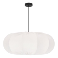 Riippuvalaisin johdolla CAFEE 1xE27/40W/230V, halkaisija 52 cm, valkoinen