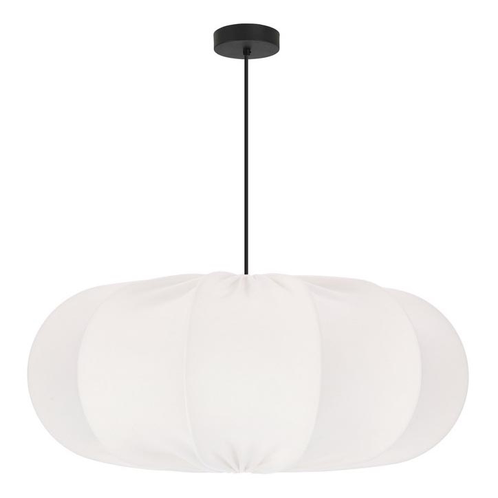 Riippuvalaisin johdolla CAFEE 1xE27/40W/230V, halkaisija 52 cm, valkoinen