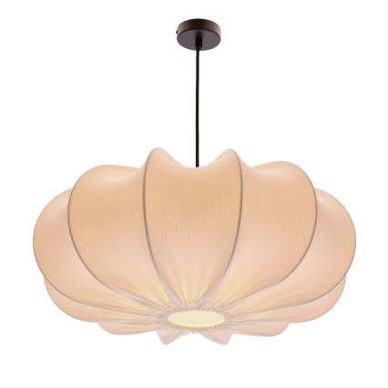 Riippuvalaisin johdolla CAFEE 1xE27/40W/230V, halkaisija 52 cm, valkoinen