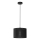Riippuvalaisin LOFT SHADE 1xE27/60W/230V halk. 25 cm musta