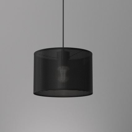 Riippuvalaisin LOFT SHADE 1xE27/60W/230V halk. 25 cm musta