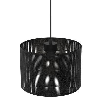 Riippuvalaisin LOFT SHADE 1xE27/60W/230V halk. 25 cm musta