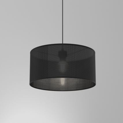 Riippuvalaisin LOFT SHADE 1xE27/60W/230V halk. 40 cm musta