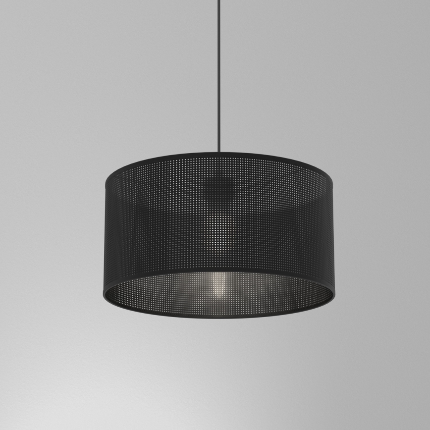 Riippuvalaisin LOFT SHADE 1xE27/60W/230V halk. 40 cm musta
