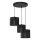 Riippuvalaisin LOFT SHADE 3xE27/60W/230V musta