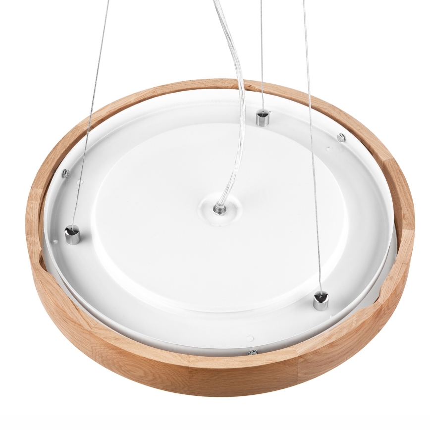 Riippuvalaisin OAK SLIM 2xE27/60W/230V ø 37 cm tammi