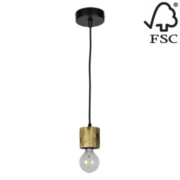 Riippuvalaisin PINO 1xE27/60W/230V mänty - FSC-sertifioitu
