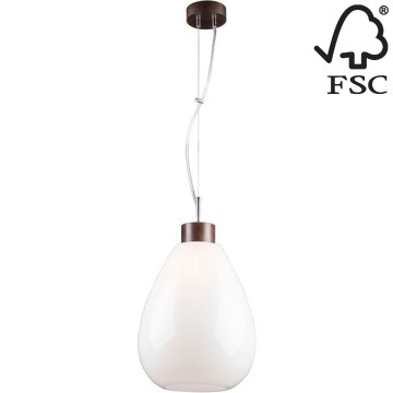 Riippuvalaisin PIRO 1xE27/60W/230V pyökki - FSC-sertifioitu