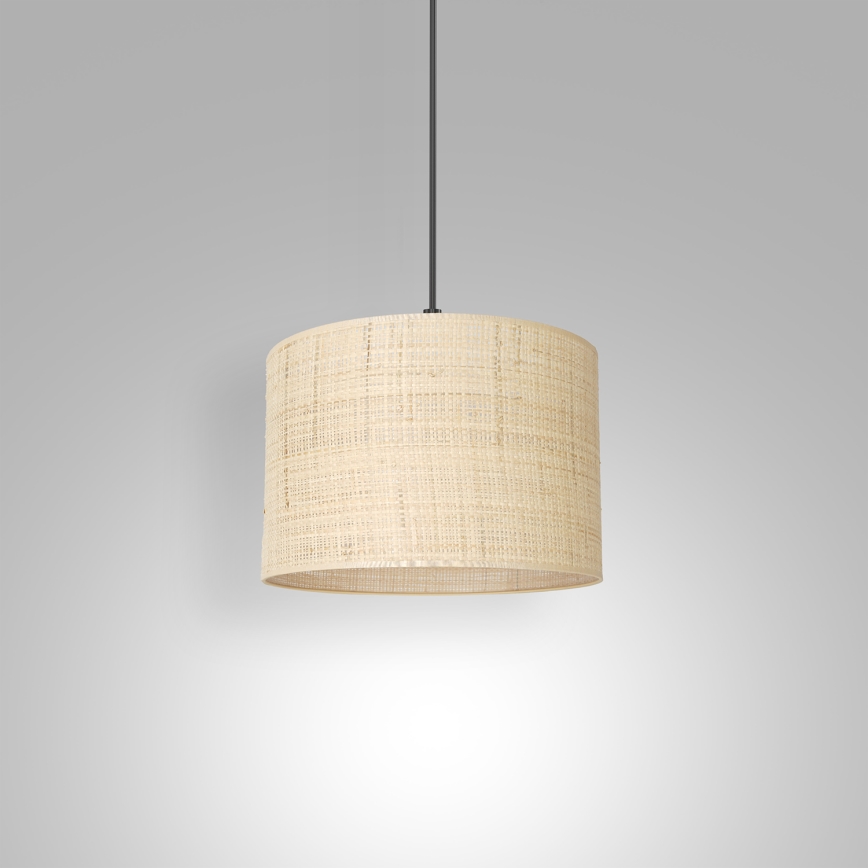 Riippuvalaisin RATTAN 1xE27/60W/230V halk. 25 cm rottinki