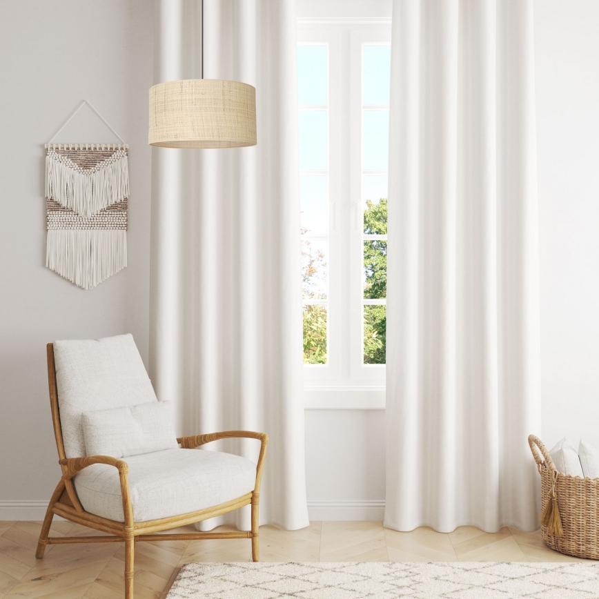 Riippuvalaisin RATTAN 1xE27/60W/230V halk. 40 cm rottinki