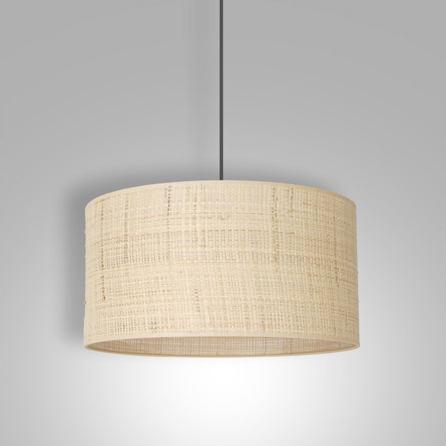 Riippuvalaisin RATTAN 1xE27/60W/230V halk. 40 cm rottinki