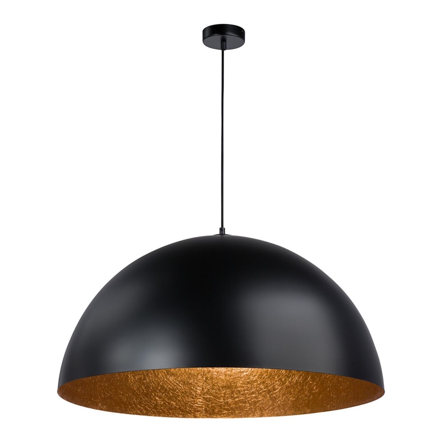 Riippuvalaisin SFERA 1xE27/60W/230V d. 35 cm musta/kupari