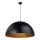 Riippuvalaisin SFERA 1xE27/60W/230V d. 35 cm musta/kupari