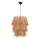Riippuvalaisin TASSEL ripustuslangalla 1xE27/40W/230V raffia