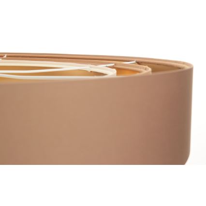 Riippuvalaisin TRINITI 1xE27/60W/230V beige/kulta