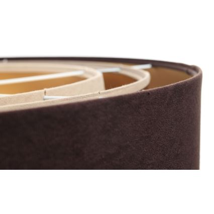Riippuvalaisin TRINITI 1xE27/60W/230V ruskea/kulta/beige