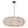 Riippuvalaisin vaijerilla CAFEE 1xE27/40W/230V, halkaisija 52 cm, beige