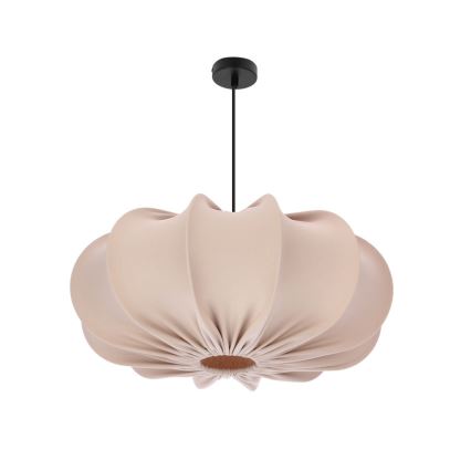 Riippuvalaisin vaijerilla CAFEE 1xE27/40W/230V, halkaisija 52 cm, beige