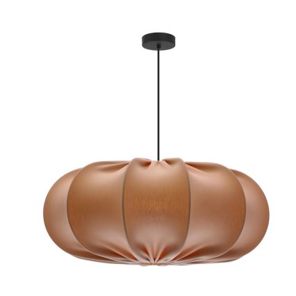 Riippuvalaisin vaijerilla CAFEE 1xE27/40W/230V, halkaisija 52 cm, beige