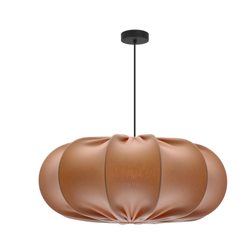 Riippuvalaisin vaijerilla CAFEE 1xE27/40W/230V, halkaisija 52 cm, beige