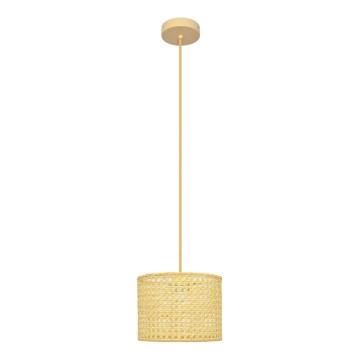 Rippuvalaisin ALBA 1xE27/15W/230V d. 20 cm rottinki