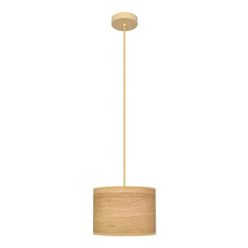 Rippuvalaisin ALBA 1xE27/15W/230V d. 20 cm ruskea