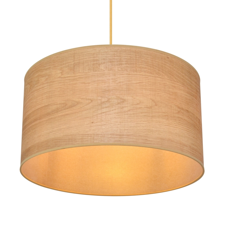 Rippuvalaisin ALBA 1xE27/15W/230V d. 45 cm ruskea