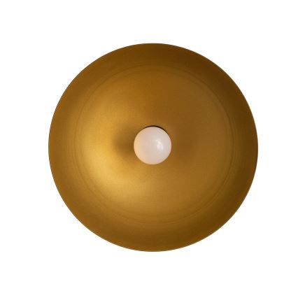 Ripustettava valaisin johdolla VESPER 1xE27/15W/230 halkaisija 30 cm musta/kultainen