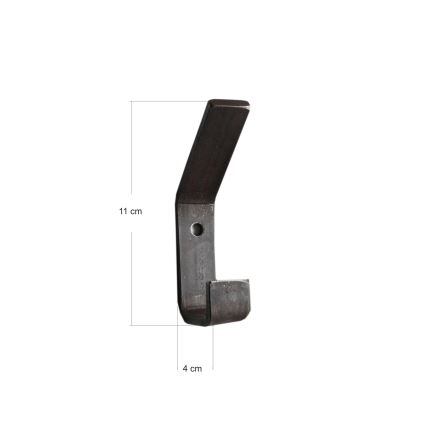 Ripustin 11x4 cm musta