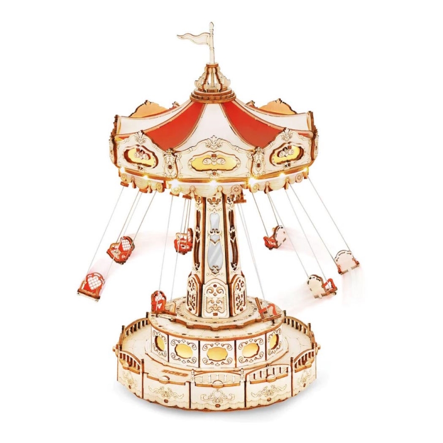 RoboTime - 3D music box puzzle Ketju karuselli