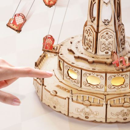 RoboTime - 3D music box puzzle Ketju karuselli