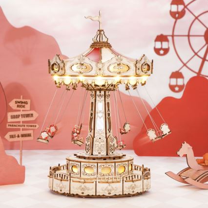 RoboTime - 3D music box puzzle Ketju karuselli