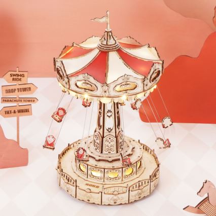 RoboTime - 3D music box puzzle Ketju karuselli