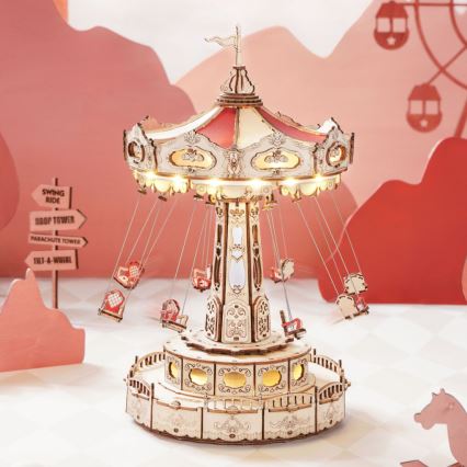 RoboTime - 3D music box puzzle Ketju karuselli