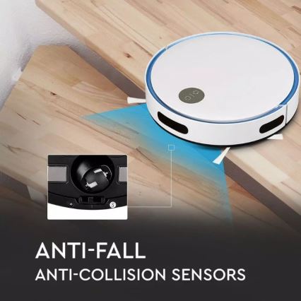 Robottipölynimuri valkoinen/sininen + kaukosäädin