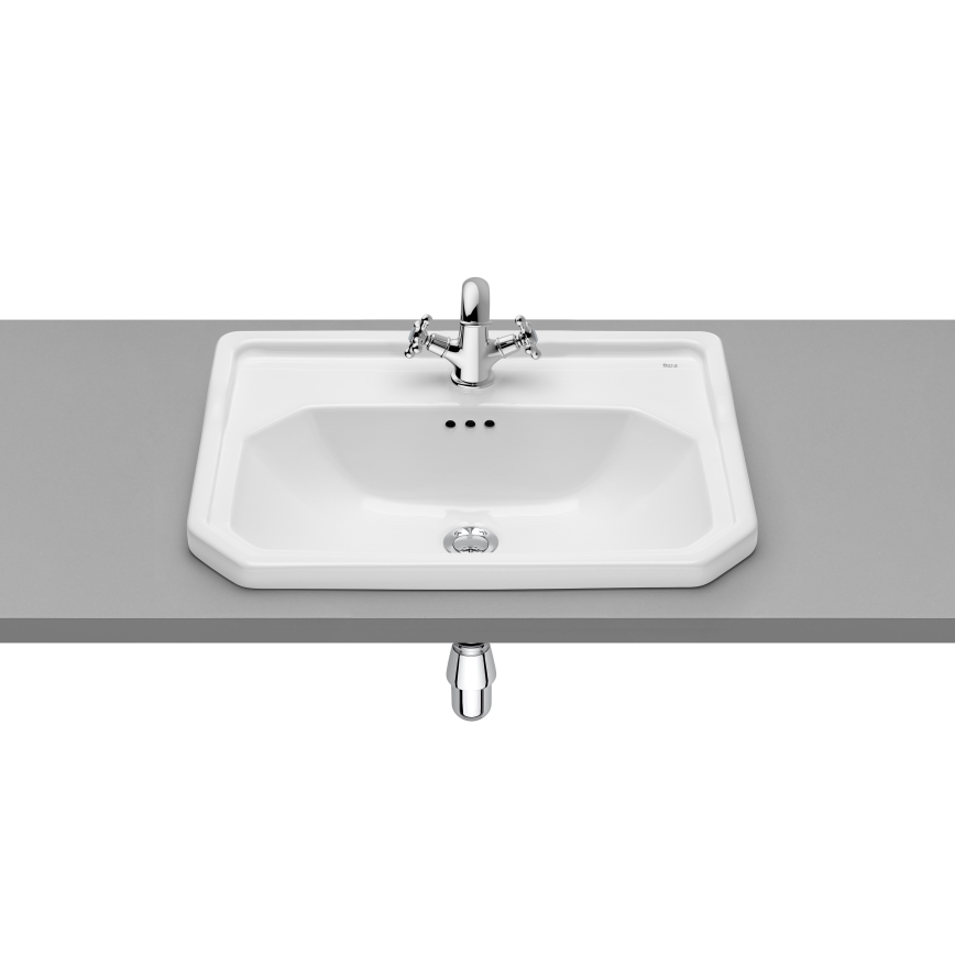 Roca A3270A5000 - Upotettu allas CARMEN 60x45 cm keramiikka/valkoinen