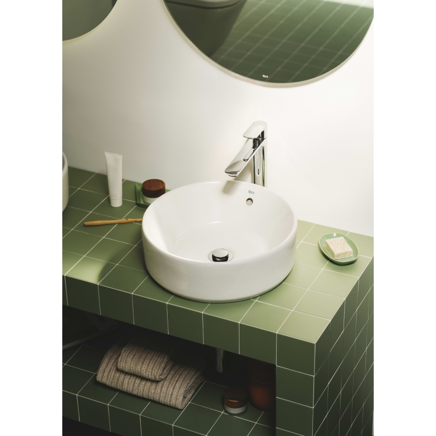 Roca A3270MJ000 - Työtasoallas GAP halkaisija 39 cm keramiikka/valkoinen