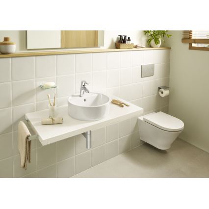 Roca A3270MJ000 - Työtasoallas GAP halkaisija 39 cm keramiikka/valkoinen