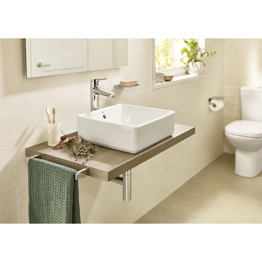 Roca A3270ML000 - Upotasoittainen pesuallas GAP 39x37 cm keramiikka/valkoinen