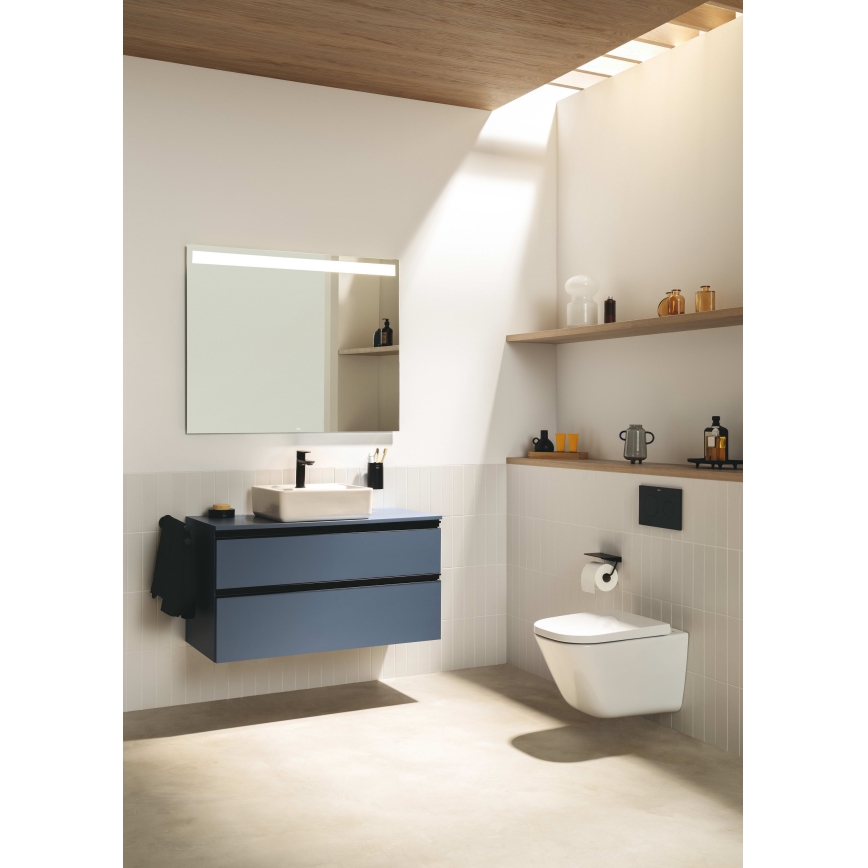 Roca A3270ML000 - Upotasoittainen pesuallas GAP 39x37 cm keramiikka/valkoinen