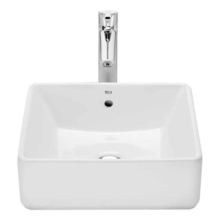 Roca A3270ML000 - Upotasoittainen pesuallas GAP 39x37 cm keramiikka/valkoinen