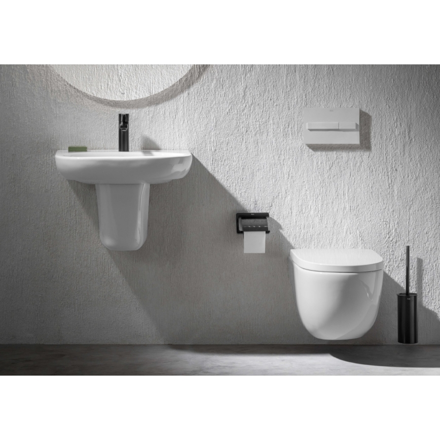 Roca A327242000 - Seinään ripustettava allas MERIDIAN 60x46 cm keramiikka/valkoinen