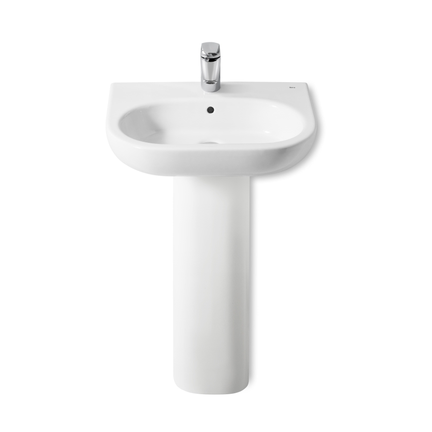 Roca A327242000 - Seinään ripustettava allas MERIDIAN 60x46 cm keramiikka/valkoinen