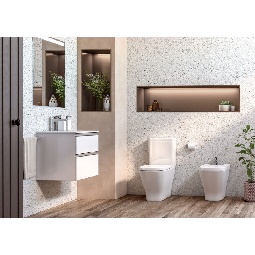Roca A342477000 - GAP WC-istuin, keraaminen/valkoinen