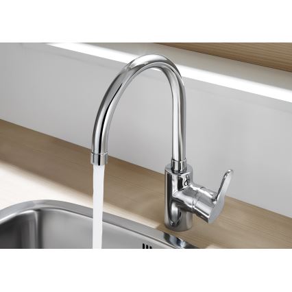 Roca A5A8409C00 - Keittiöhana L20 32,5 cm kiiltävä kromi