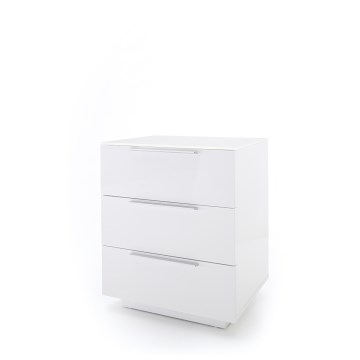 ROCKY XXL -yöpöytä, valkoinen